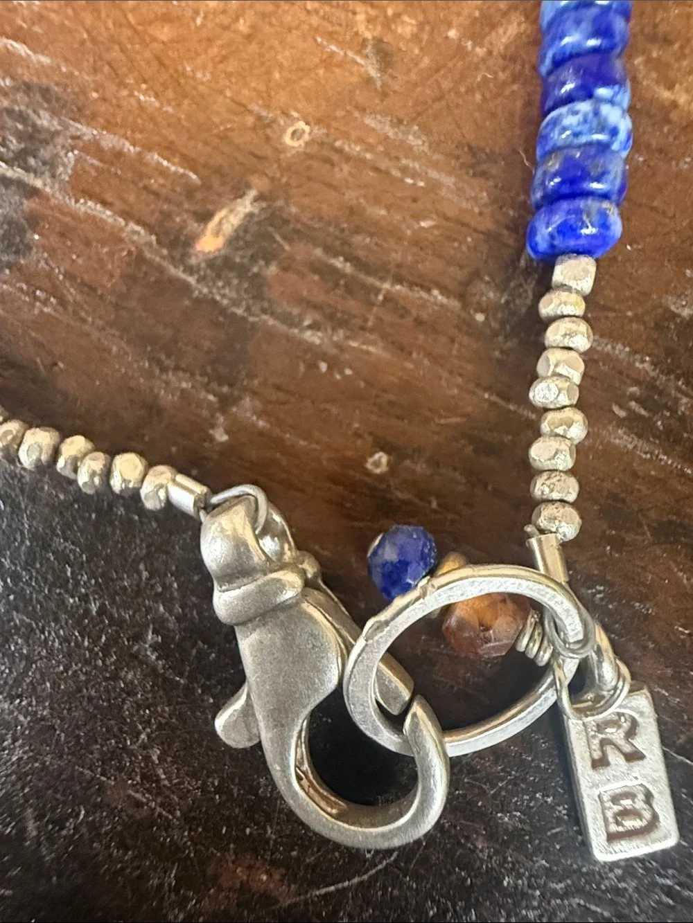 Running Bear ”Blue Lagoon” necklace. New with tags from Sundance.